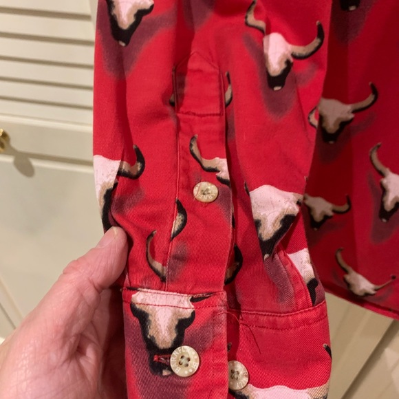 💫🐎🌵🦬VINTAGE Western Mens Shirt - Barn Fly - Picture 4 of 4